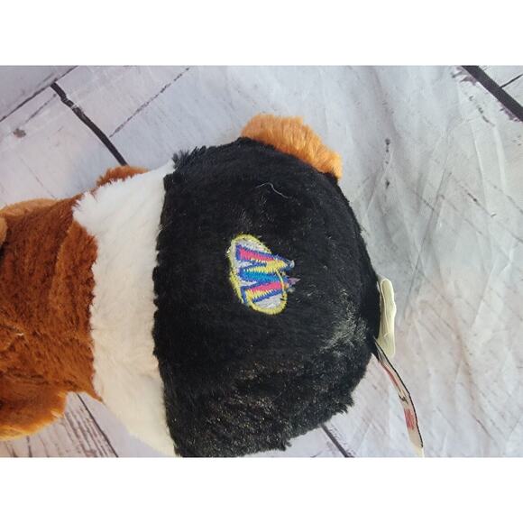 Ganz Webkinz Guinea Pig HM361 No Code Black Brown White Plush Stuffed Animal - Picture 4 of 8